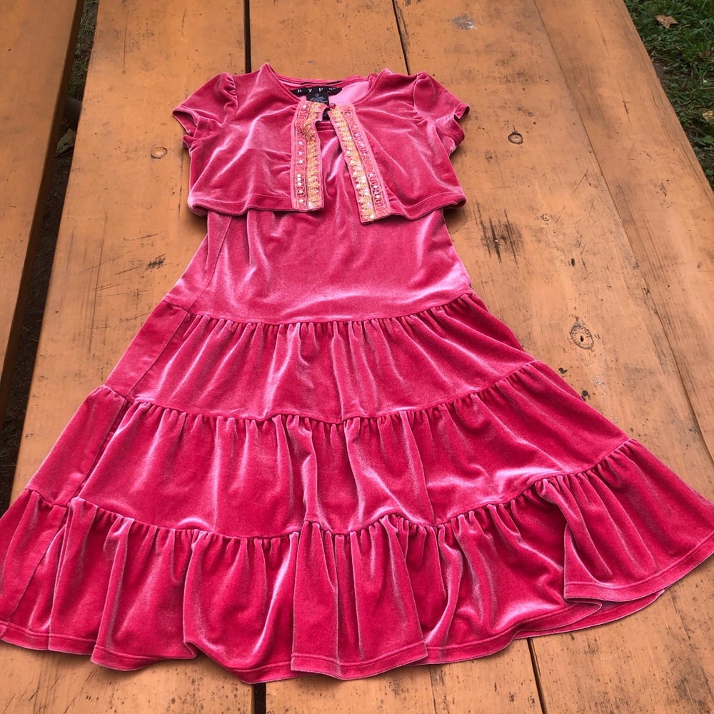 Hype Kids Pink Matching Set